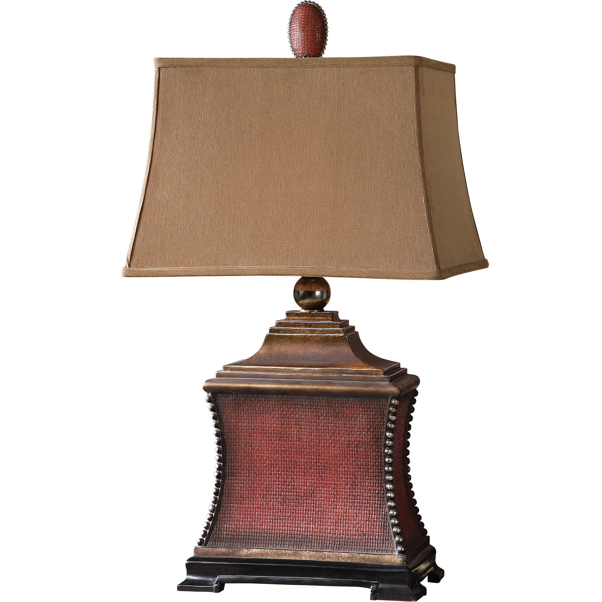Picture of PAVIA RED TABLE LAMP